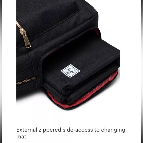 NWT Herschel Nova Sprout Ash Rose Diaper Bag Backpack - Ash Rose - Picture 9 of 16